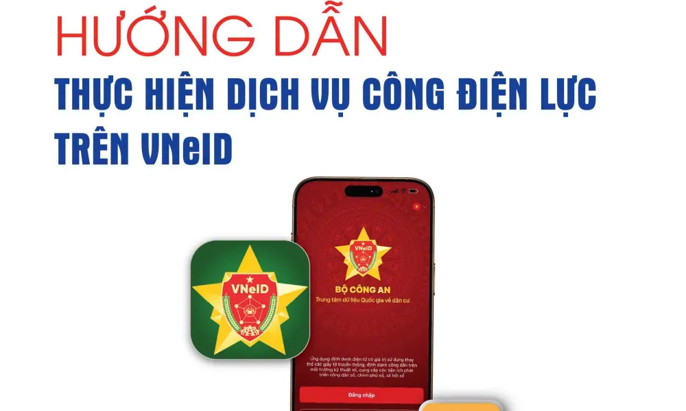 Hướng dẫn sử dụng dịch vụ Điện trên VNeID