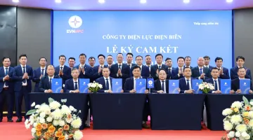 Công ty Điện lực Điện Biên đẩy mạnh thực thi văn hóa an toàn lao động