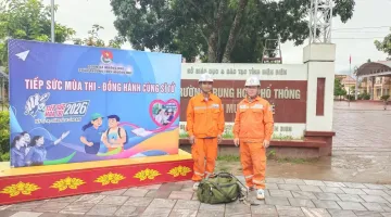 Điện lực Mường Nhé (Công ty Điện lực Điện Biên) đảm bảo cấp điện an toàn cho kỳ thi tốt nghiệp THPT năm 2026
