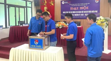 Đội QLĐLKV Điện Biên Phủ tổ chức thành công Đại hội Đoàn TNCS Hồ Chí Minh Khóa V nhiệm kỳ 2025-2027
