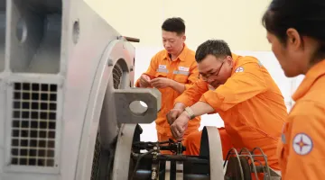 Phân xưởng Phát điện chủ động đảm bảo vận hành an toàn trong cao điểm nắng nóng