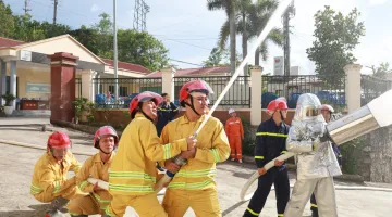 Công ty Điện lực Điện Biên chủ động triển khai các giải pháp an toàn phòng cháy, chữa cháy và cứu nạn, cứu hộ
