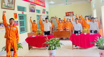 Điện lực Mường Ảng lan tỏa nét đẹp Văn hóa doanh nghiệp gắn liền với An toàn lao động năm 2026