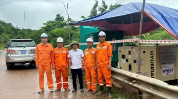 Đội QLĐLKV Na Sang đảm bảo cung cấp điện, phục vụ hiệu quả sự phát triển Kinh tế – Xã hội, An ninh - Quốc phòng tại địa phương