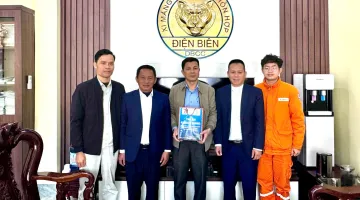 Đội QLĐLKV Thanh An tri ân khách hàng sản xuất công nghiệp trọng điểm