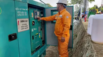 Điện lực Thanh An giữ sáng nguồn điện phục vụ Lễ hội Đền Hoàng Công Chất