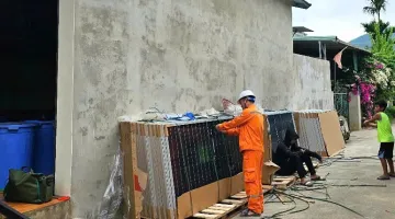 Điện lực Thanh An (Công ty Điện lực Điện Biên) thúc đẩy phát triển điện mặt trời mái nhà vì môi trường xanh
