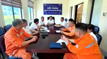 Điện lực Tủa Chùa tổ chức đối thoại định kỳ tại nơi làm việc năm 2026
