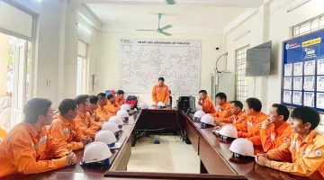 Điện lực Tuần Giáo (Công ty Điện lực Điện Biên) chủ động ứng phó mùa mưa bão năm 2026