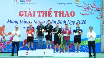 CÔNG TY ĐIỆN LỰC ĐIỆN BIÊN SÔI NỔI GIẢI THỂ THAO KHAI XUÂN, TẠO ĐỘNG LỰC THỰC HIỆN THẮNG LỢI NHIỆM VỤ NĂM 2026