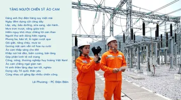 TẶNG NGƯỜI CHIẾN SỸ ÁO CAM