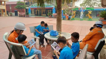 PC Điện Biên trân trọng giới thiệu sách: Bí Mật Quả Cầu Tím – Lan tỏa thông điệp tiết kiệm điện