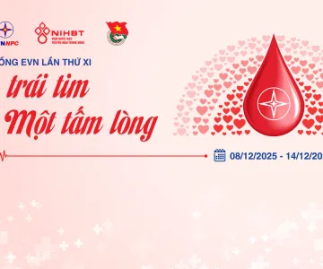 Bộ nhận diện Tuần lễ hồng EVN lần thứ XI - năm 2025