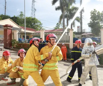 Công ty Điện lực Điện Biên chủ động triển khai các giải pháp an toàn phòng cháy, chữa cháy và cứu nạn, cứu hộ