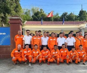 Xí nghiệp LĐCT Điện Biên: Gặp mặt chia tay và tri ân cán bộ công nhân viên nghỉ hưu