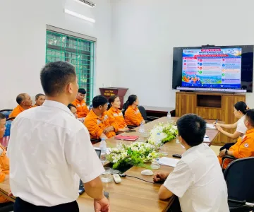 Điện lực Mường Ảng đẩy mạnh triển khai bài giảng E-learning về Văn hóa doanh nghiệp