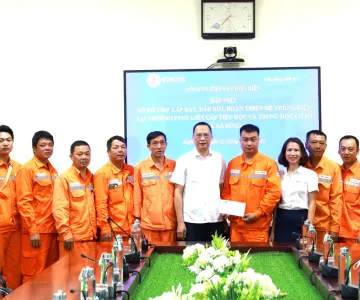 Công ty Điện lực Điện Biên ra quân hỗ trợ hoàn thiện hệ thống điện tại Trường Phổ thông nội trú liên cấp xã Nà Bủng