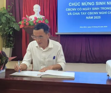Phân xưởng Phát điện tổ chức buổi gặp mặt và chia tay cán bộ công nhân viên nghỉ hưu theo chế độ trong quý II năm 2025