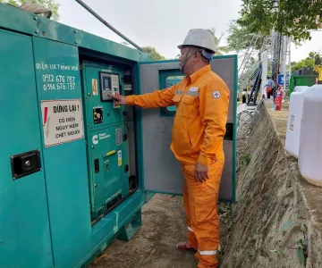 Điện lực Thanh An giữ sáng nguồn điện phục vụ Lễ hội Đền Hoàng Công Chất