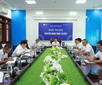 Công ty Điện lực Điện Biên tổ chức họp kiểm điểm tiến độ thi công dự án  Xuất tuyến 110kV sau TBA 220kV Điện Biên