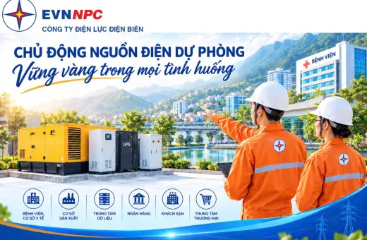 Chủ động nguồn điện dự phòng – Vững vàng trong mọi tình huống