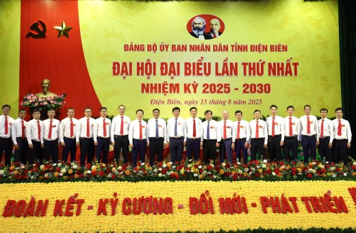 Đoàn đại biểu Đảng bộ Công ty Điện lực Điện Biên tham dự Đại hội đại biểu Đảng bộ UBND tỉnh Điện Biên lần thứ nhất, nhiệm kỳ 2025-2030