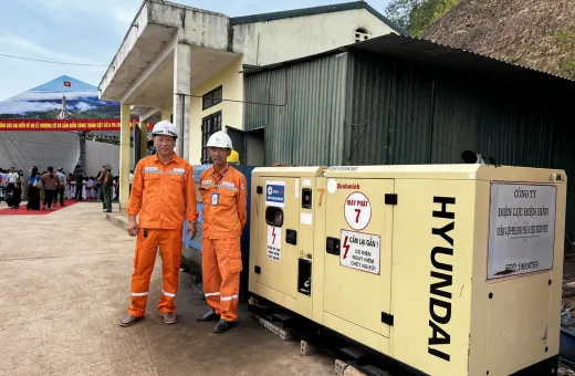 Điện lực Mường Nhé đảm bảo cấp điện phục vụ Lễ Thượng cờ thiêng liêng nơi cực Tây Tổ quốc