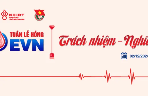 Bộ nhận diện Tuần lễ hồng EVN lần thứ X - năm 2024