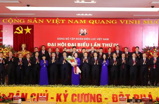 Đại hội đại biểu Đảng bộ Tập đoàn Điện lực Việt Nam lần thứ IV, nhiệm kỳ 2025-2030: Đoàn kết - Dân chủ - Kỷ cương - Đột phá - Phát triển