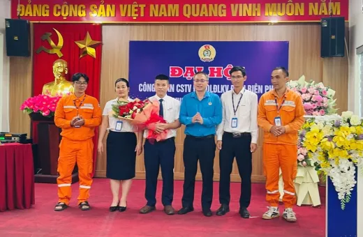 Đại hội Công đoàn CSTV Đội QLĐLKV Điện Biên Phủ nhiệm kỳ 2025-2030 thành công rực rỡ