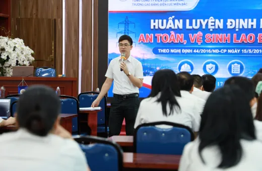 Công ty Điện lực Điện Biên nâng cao năng lực nhận diện, kiểm soát rủi ro thông qua huấn luyện ATVSLĐ