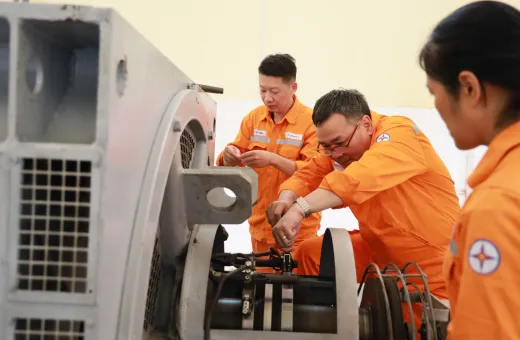 Phân xưởng Phát điện chủ động đảm bảo vận hành an toàn trong cao điểm nắng nóng