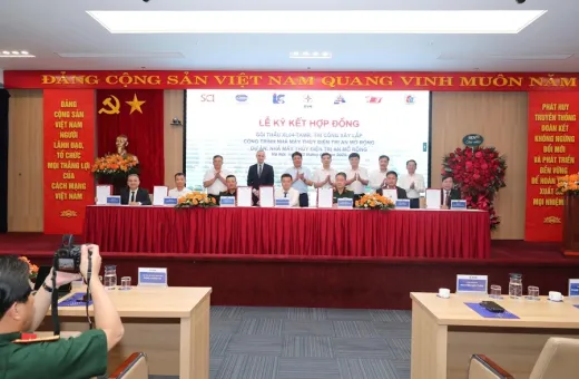 TCBC: Lễ ký hợp đồng gói thầu thi công xây lắp công trình nhà máy thủy điện Trị An mở rộng
