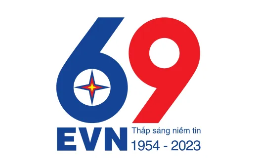 Sử dụng thống nhất logo sự kiện nhân dịp kỷ niệm 69 năm Ngày truyền thống ngành Điện lực Việt Nam