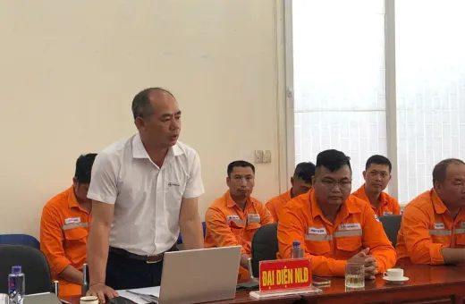 Đội QLĐLKV Na Sang tổ chức Hội nghị đối thoại định kỳ năm 2025