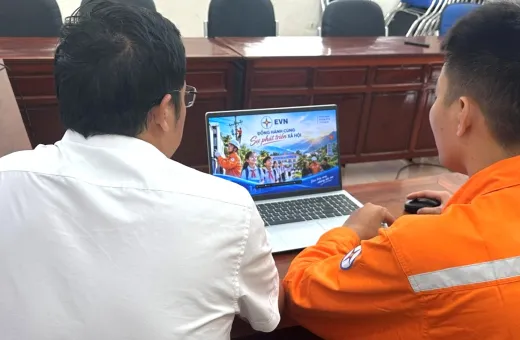 Điện lực Na Sang (Công ty Điện lực Điện Biên) ứng dụng trí tuệ nhân tạo tham gia Vòng 3 cuộc thi “Hiểu đồng nghiệp - Hiểu EVN” năm 2026
