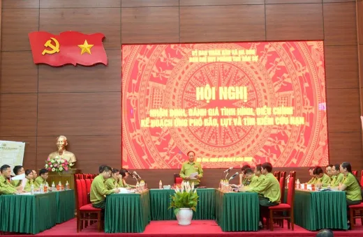 Điện lực Na Son bảo đảm cung cấp điện an toàn, ổn định phục vụ diễn tập phòng chống thiên tai, tìm kiếm cứu nạn tại xã Na Son