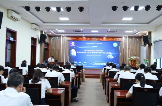 Tập huấn hướng dẫn sử dụng Chat GPT cho CBCNV các phòng ban trong Công ty