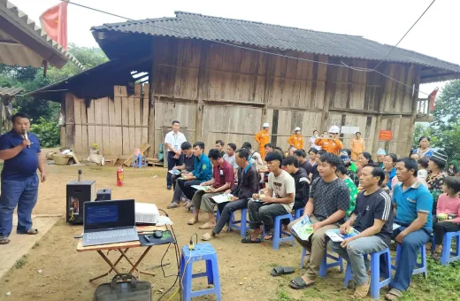 Tuyên truyền sử dụng điện an toàn, tiết kiệm và bảo vệ hành lang lưới điện