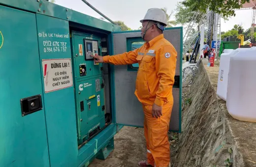 Điện lực Thanh An giữ sáng nguồn điện phục vụ Lễ hội Đền Hoàng Công Chất