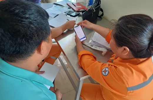 Điện lực Thanh An đưa dịch vụ điện đến gần khách hàng qua ứng dụng EVN CSKH