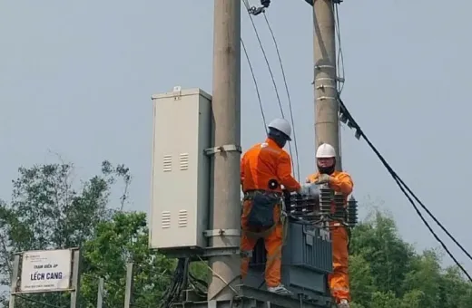 Điện lực Thanh An chủ động phương án đảm bảo cung cấp điện trước mùa mưa bão