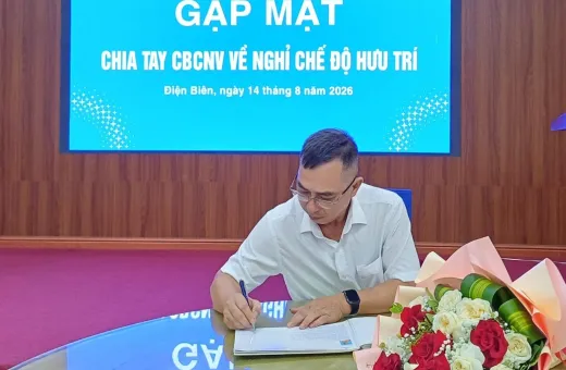 Điện lực Thanh An tổ chức gặp mặt, tri ân cán bộ nghỉ hưu theo chế độ năm 2026