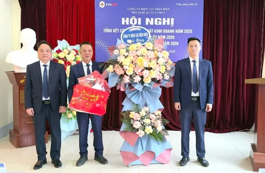 Đội QLĐLKV Tủa Chùa tạo đà bứt phá từ Hội nghị tổng kết SXKD và HN Người lao động năm 2026