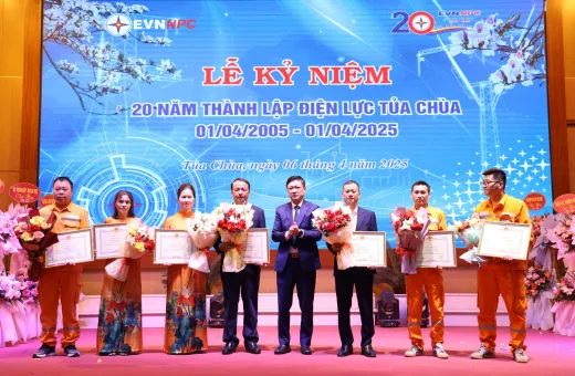 Điện lực Tủa Chùa (PC Điện Biên) hành trình 20 năm xây dựng và phát triển