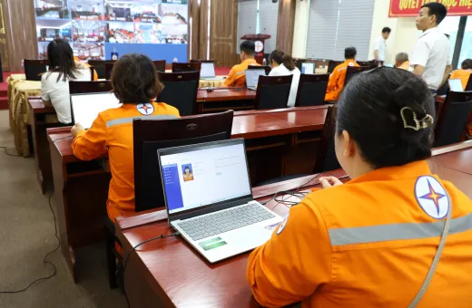 Công ty Điện lực Điện Biên tổ chức kỳ thi nâng bậc, giữ bậc công nhân đợt 1 năm 2025
