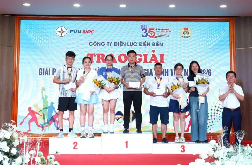 Sôi động Giải Pickleball – Gắn kết gia đình, lan tỏa văn hóa doanh nghiệp