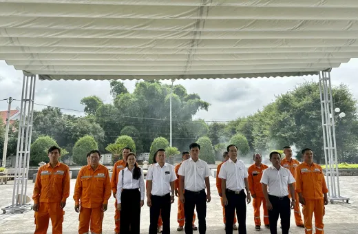 Điện lực Điện Biên hướng đến Ngày Thương binh, liệt sĩ 27/7