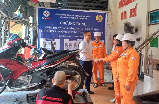 Hoạt động ý nghĩa hướng về người lao động tại Điện lực Thanh An